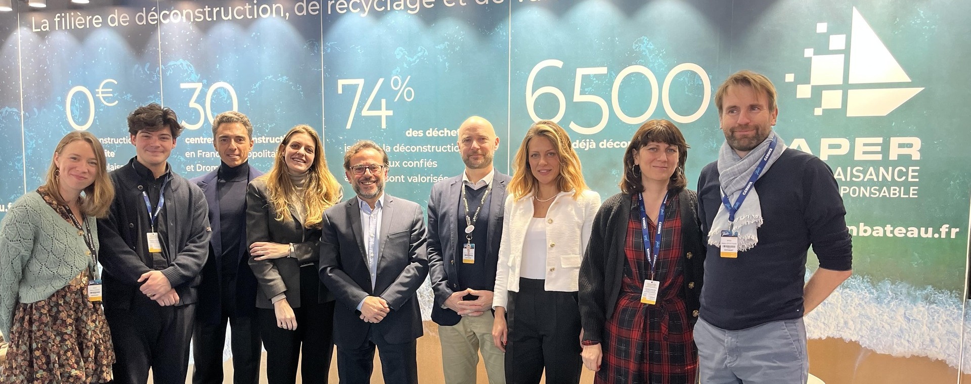 Recycling pleasure boats: collaboration agreement under consideration between the REFIBER programme and the French APER consortium